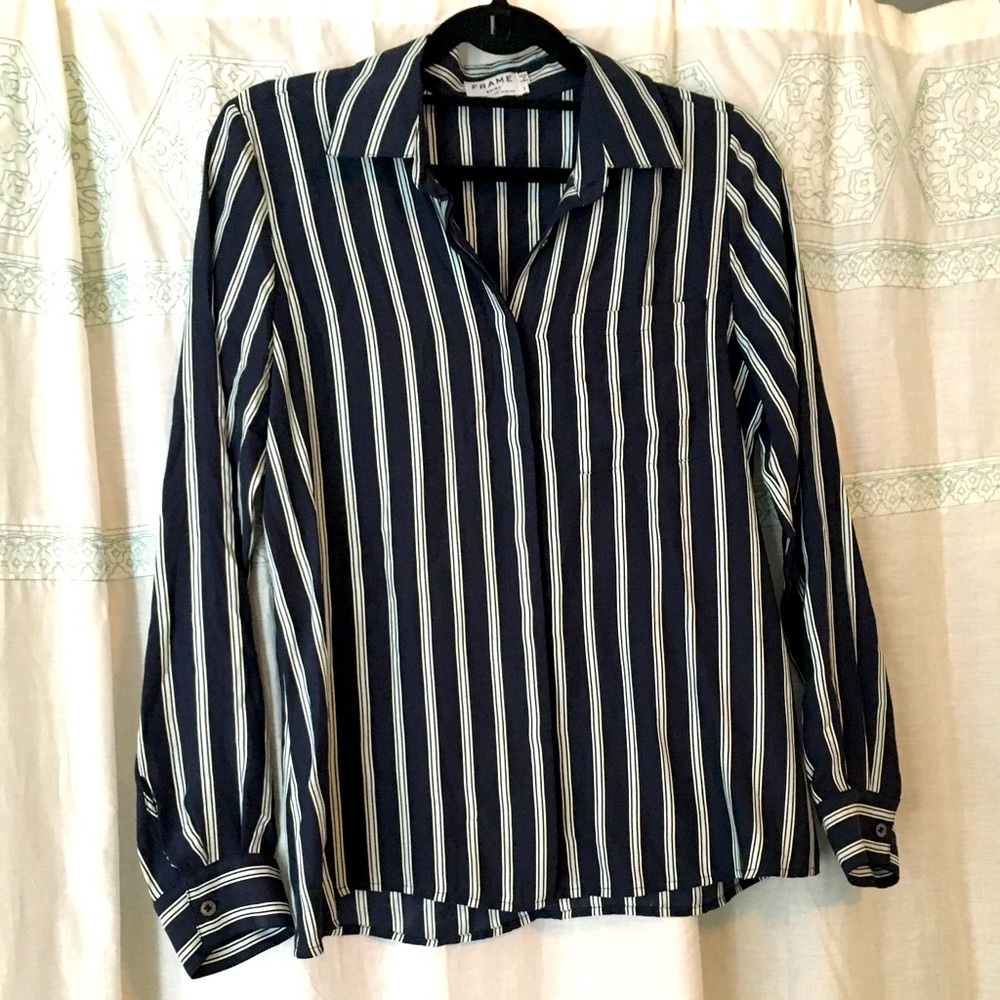 FRAME 100% silk shirt